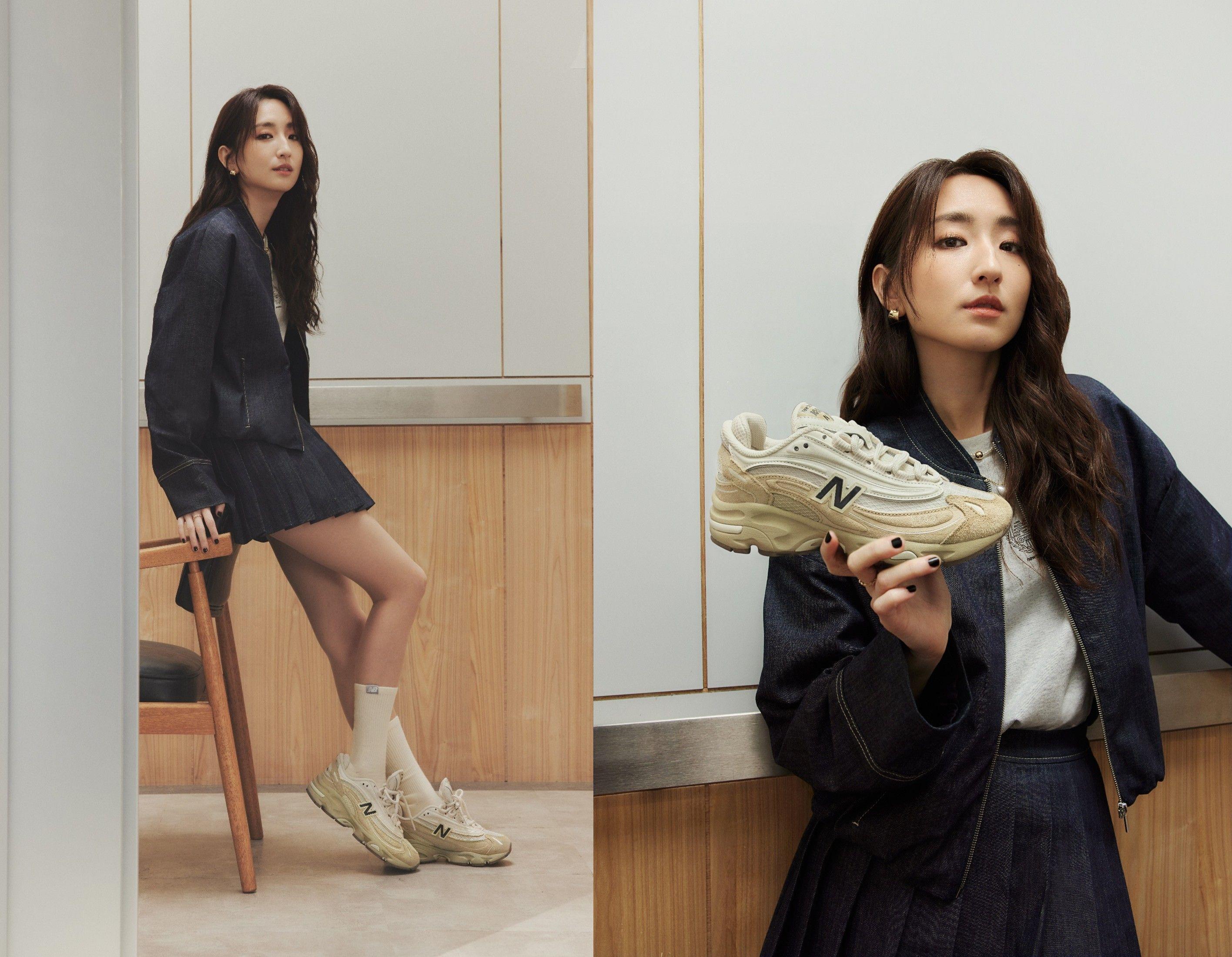 2025春夏必收！IU、柯佳嬿爱鞋全新“NB 1000与T500”小资女上脚秒变精致女主角　上班、出游随型神百搭！ 最新资讯 图3张