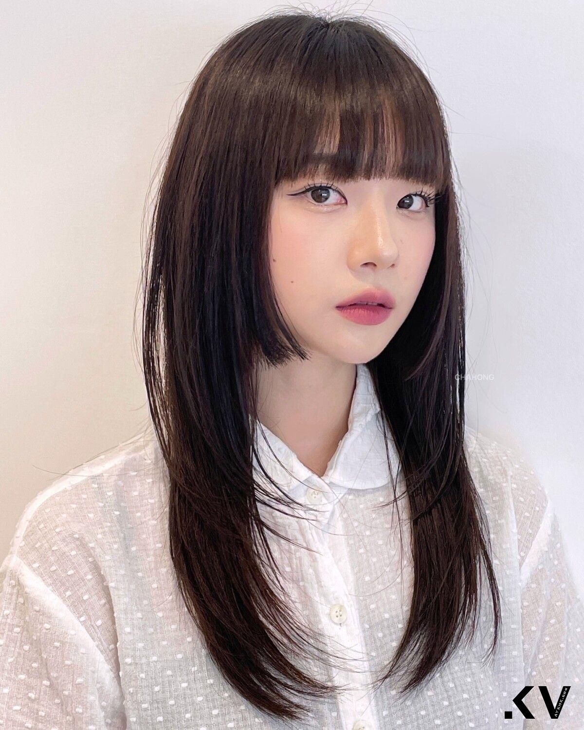 2025最新15款“公主切发型”范本　浏海、脸型搭配＆整理技巧一次看 最新资讯 图14张