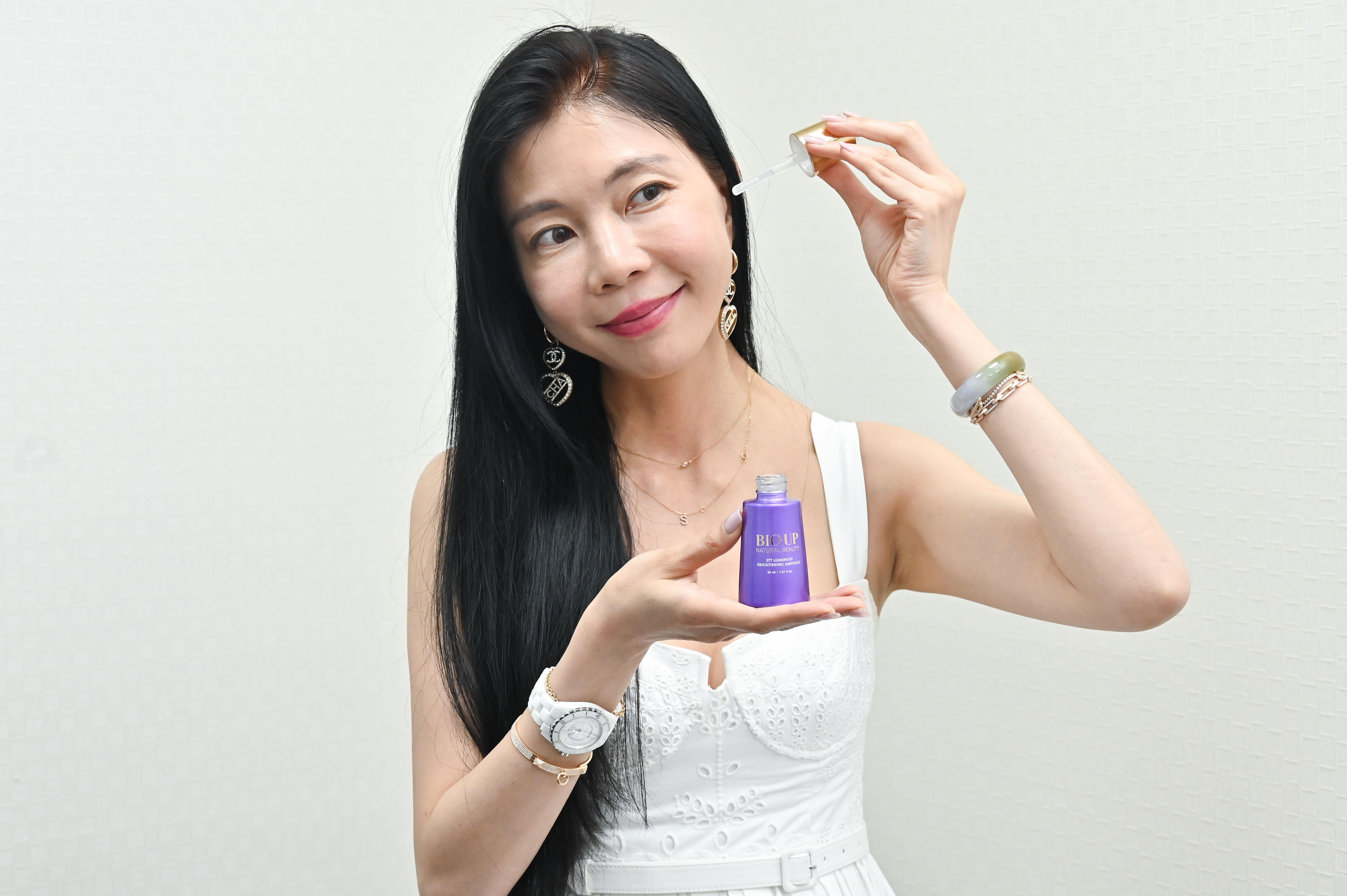 带货女王Smile娘娘夏日美白秘技大公开！BIO UP全新“377光采美白安瓶”透亮水光超有感 最新资讯 图7张
