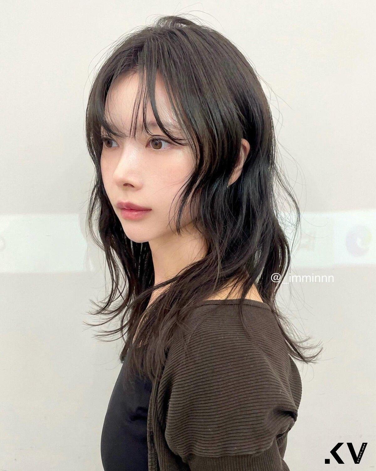 法式浏海是什么？2025法式浏海范本15款　不挑脸型、短中长发都可留 最新资讯 图11张