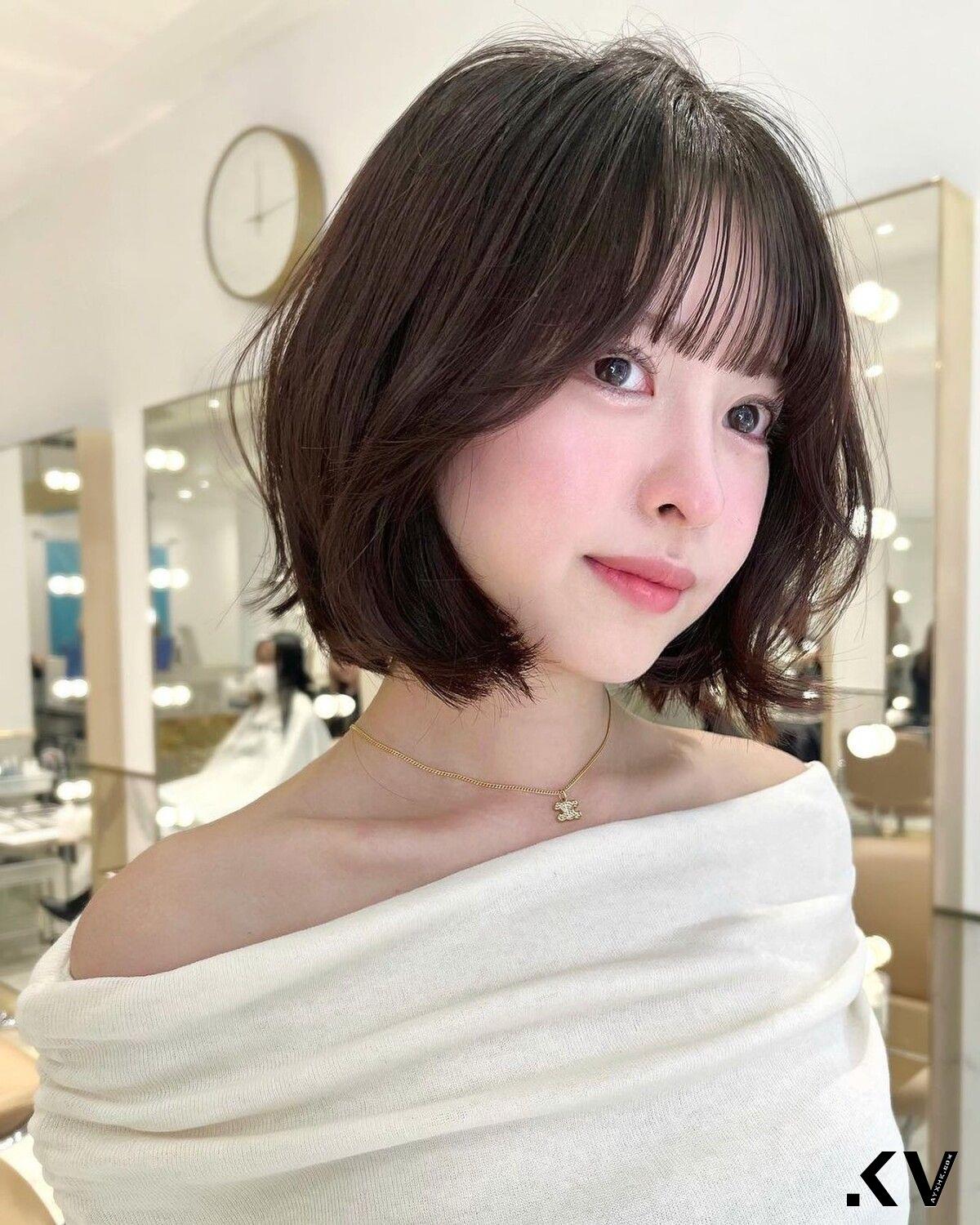 法式浏海是什么？2025法式浏海范本15款　不挑脸型、短中长发都可留 最新资讯 图7张