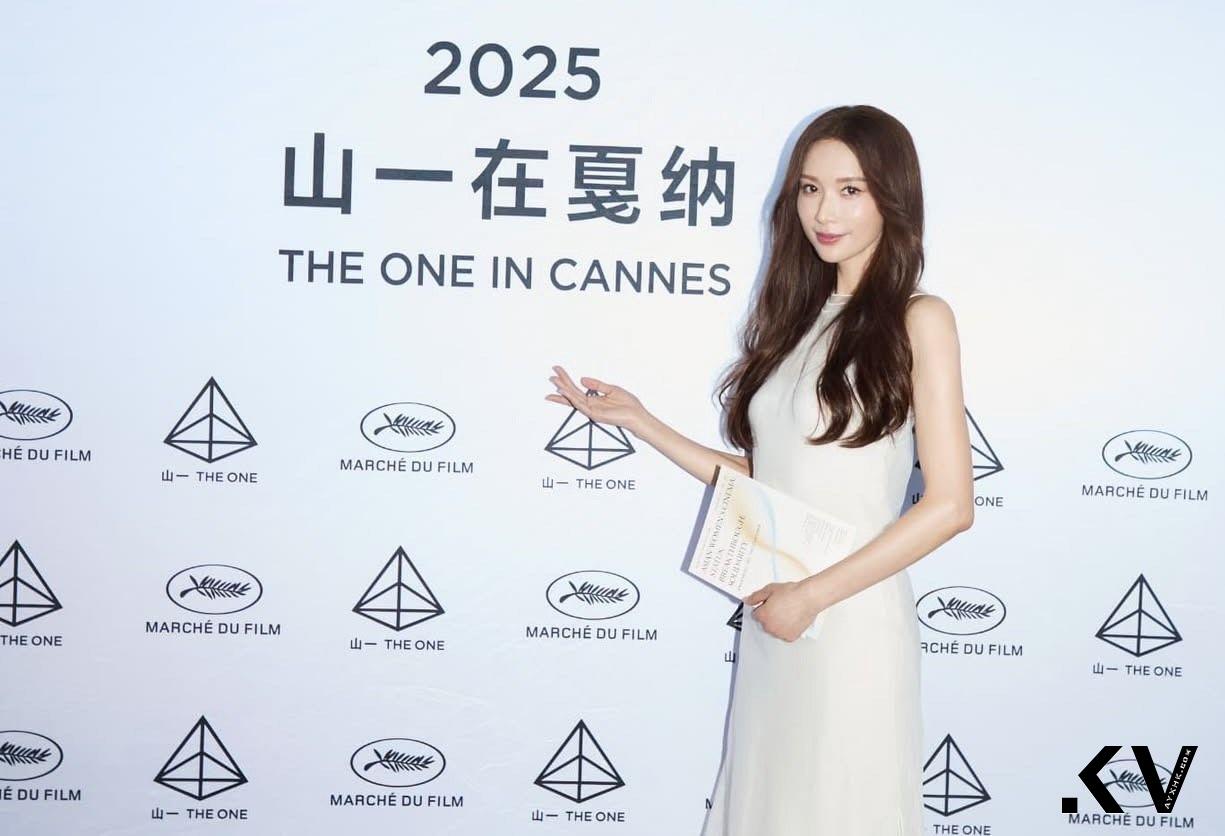 林志玲马甲装大尺度辣翻坎城　红毯大秀华人设计 奢侈品牌 图3张
