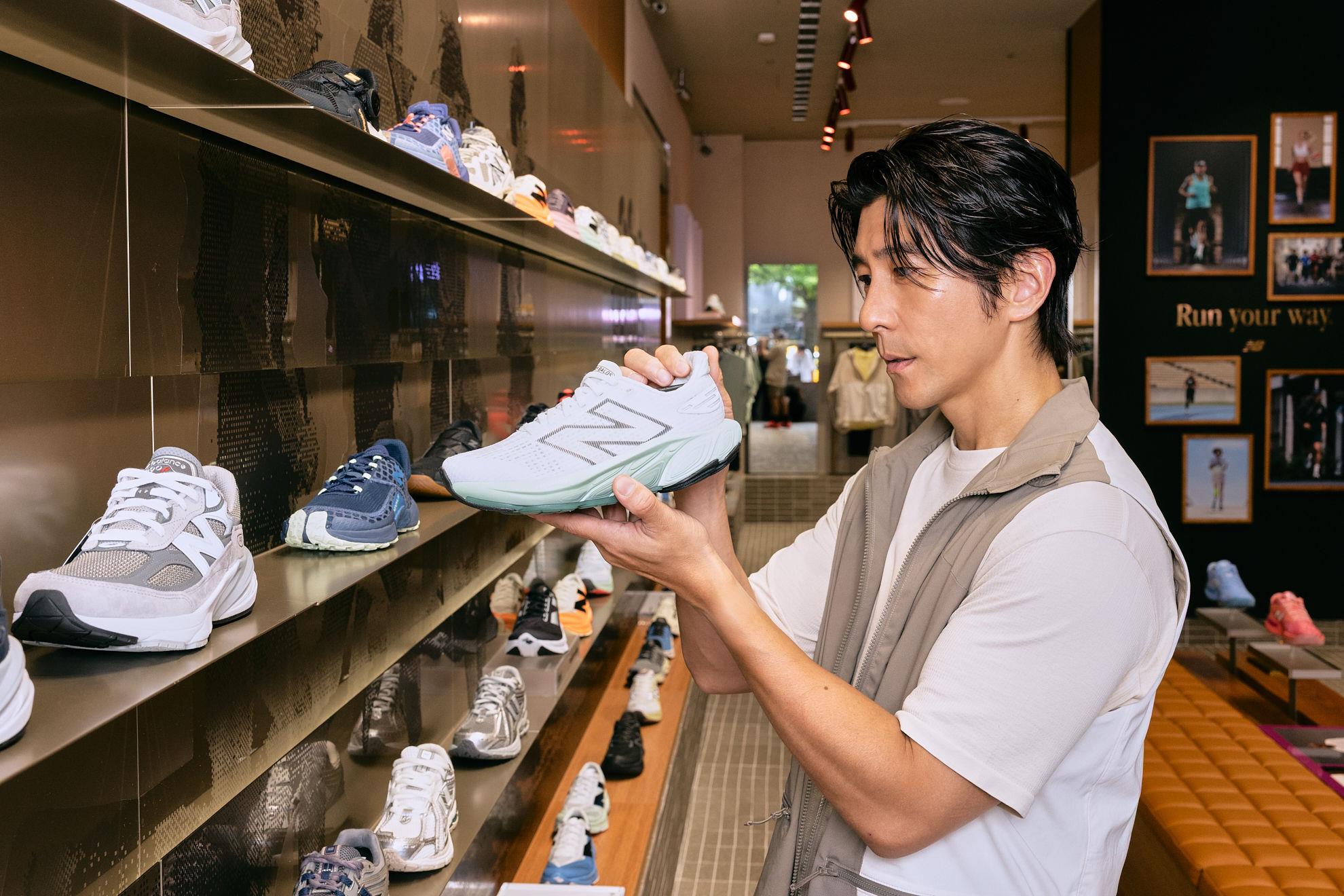 修杰楷现身信义NB RUN运动体验店　亲曝10年跑龄心法：跑步让我更强大 最新资讯 图6张