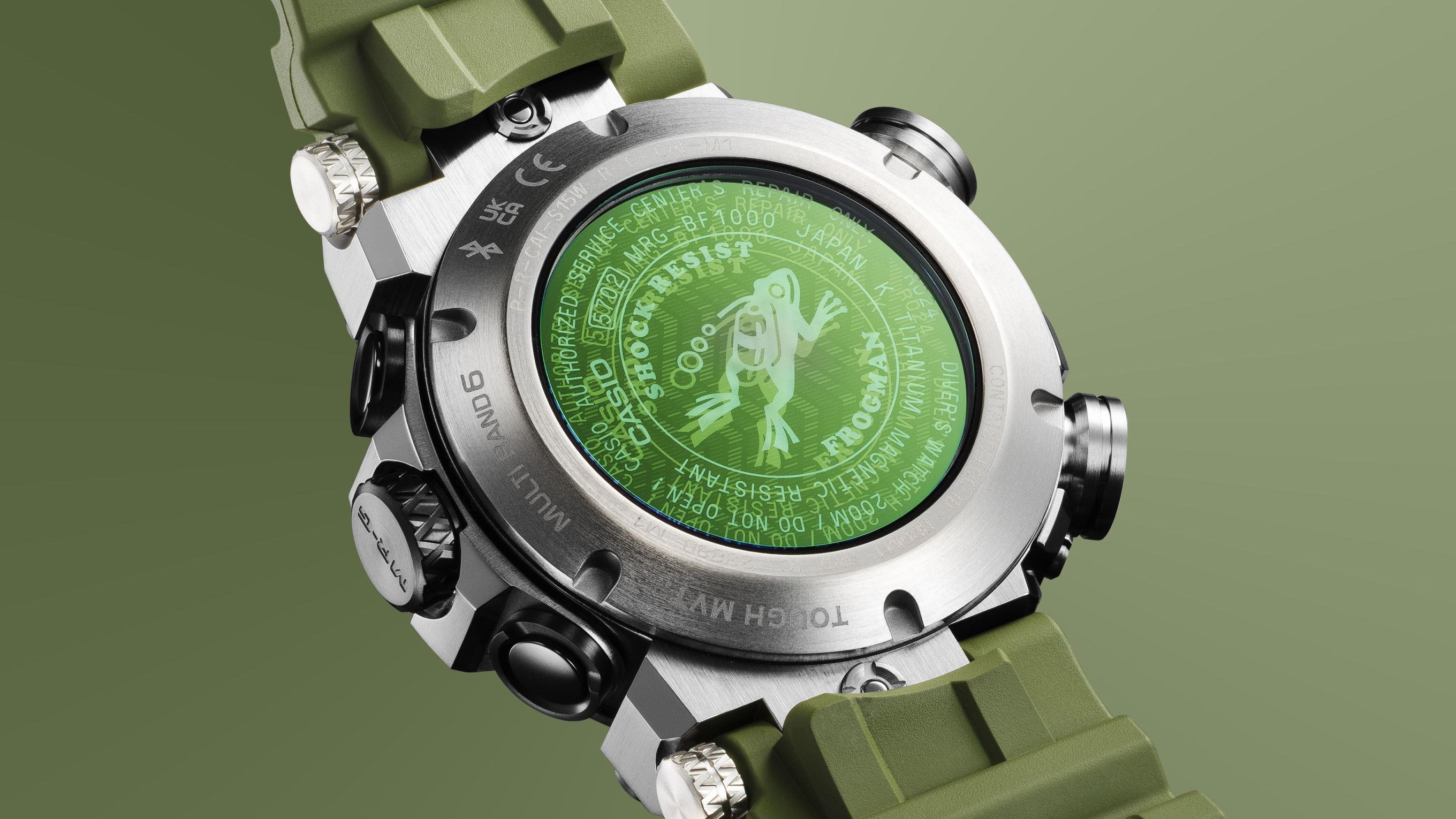 G-SHOCK 13万蛙人潜水錶超霸气　世上最巨青蛙入设计 奢侈品牌 图2张