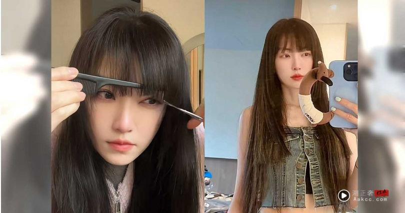 谢金燕狠剪15公分长发照样美回少女感！经典“公主切”再现冻龄神技 最新资讯 图4张