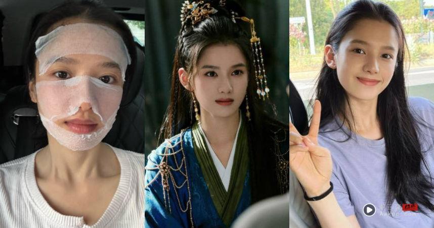 《藏海传》张婧仪是素颜女神！狂湿敷、爱运动养出仙女级美肌 最新资讯 图1张