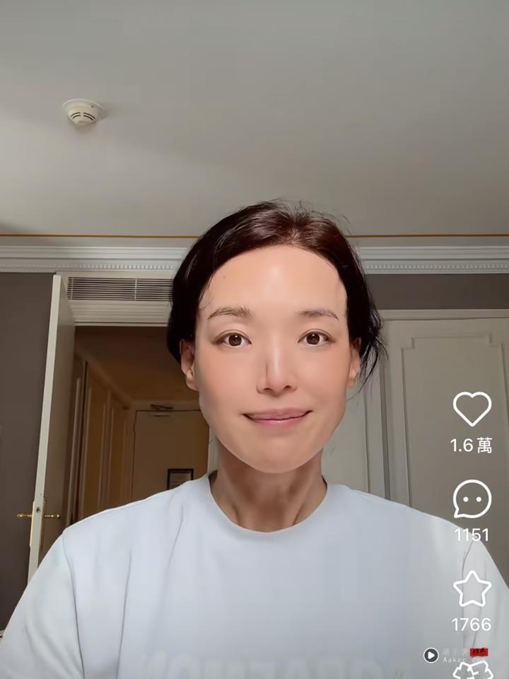 没见过这么海派！舒淇妆前保养超粗暴　又拍又打粉丝心疼“对美脸好一点” 名人名流 图2张