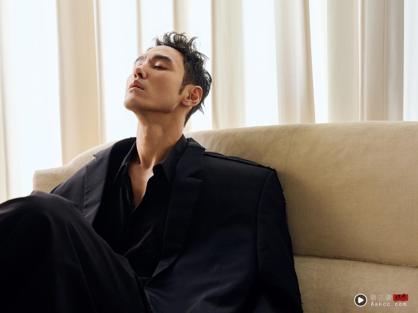阮经天2套暗黑新造型男人味破表！穿BALENCIAGA超跑级联名好养眼 名人名流 图1张