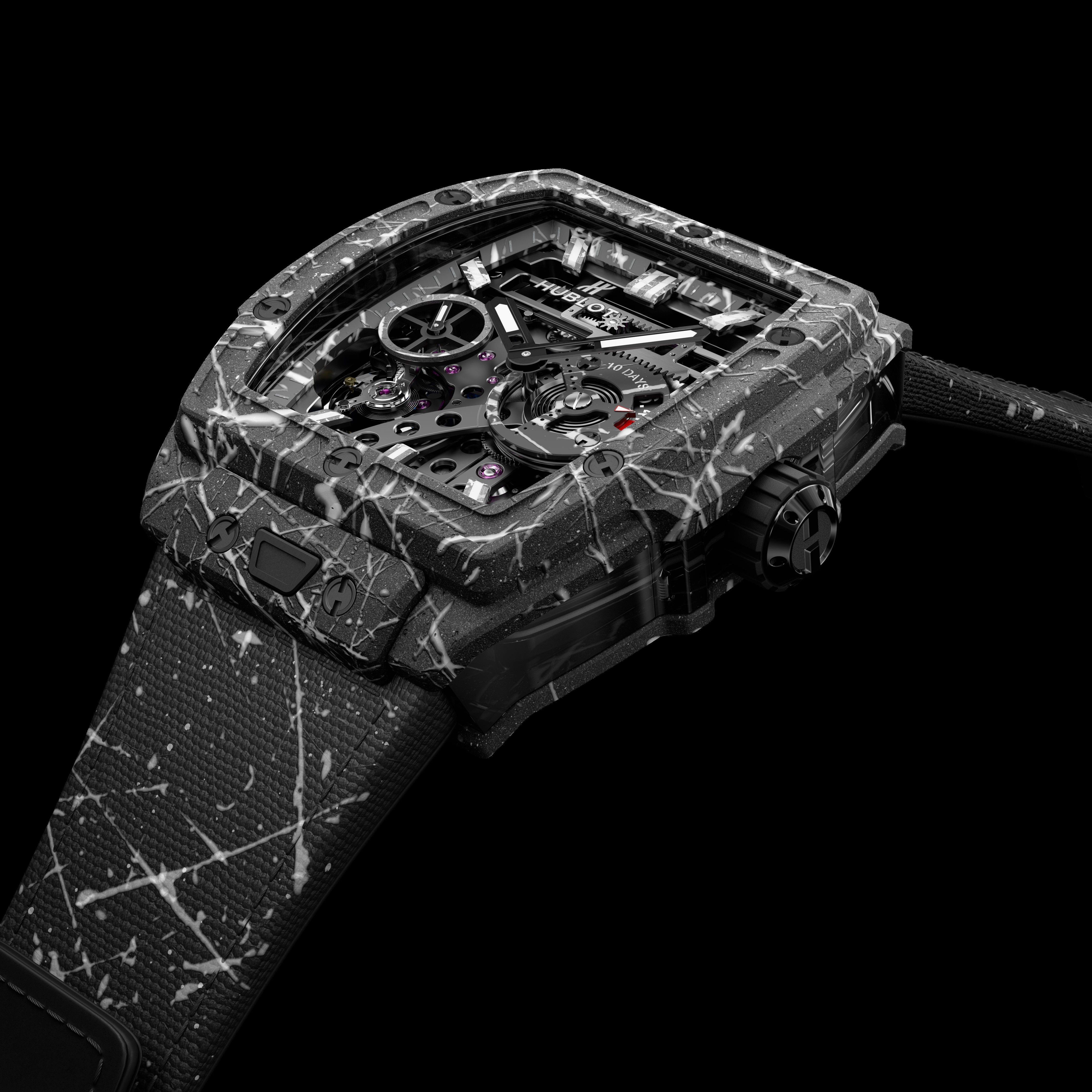 街头艺术浓缩于HUBLOT表　照紫外线散发迷人萤光 奢侈品牌 图3张