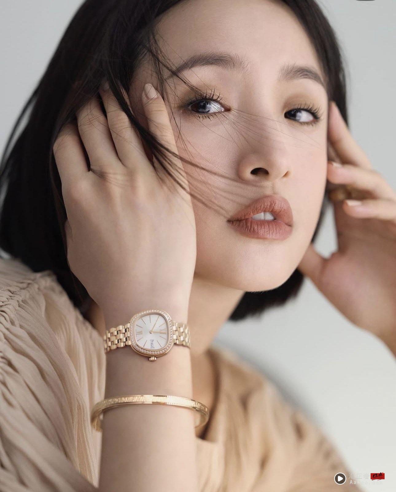 林依晨怀孕后期美成这样　孕肚神隐秀伯爵百万钻表 奢侈品牌 图3张